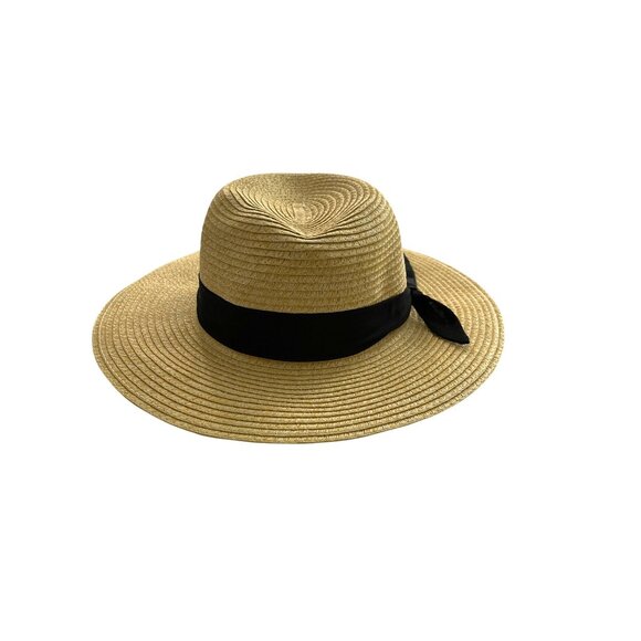 Giani Bernini Women’s Chiffon Band Panama Hat MSRP $49 NWOT - Picture 2 of 4